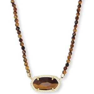 Kendra Scott Beaded Elisa (Brown Tiger Eye)
